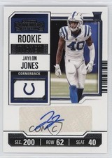 2023 Panini Contenders Rookie Ticket Jaylon Jones #243 Auto 0xi8