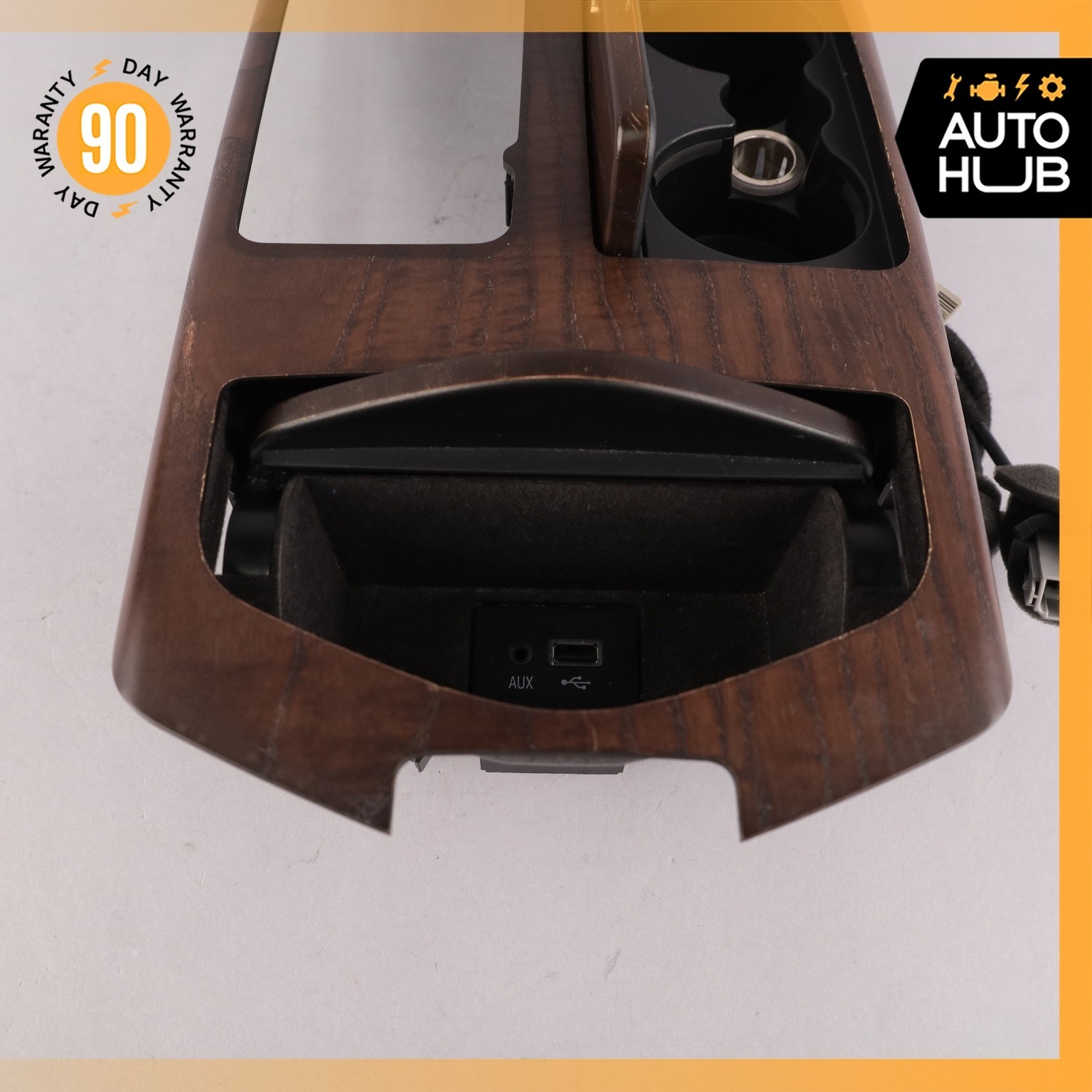 14-17 Maserati Quattroporte SQ4 M156 Center Console Trim Wood OEM 46k