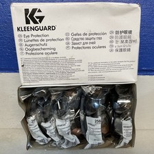 KleenGuard 25685 Nemesis Safety Glasses Clear Lens Black Frame Box Of 12 New