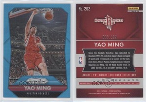 2015-16 Panini Prizm Light Blue Prizm /199 Yao Ming #262 HOF