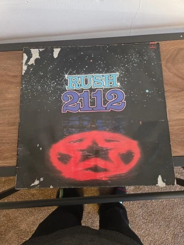 Vintage 1976 Rush 2112 Vinyl Mercury Records Original
