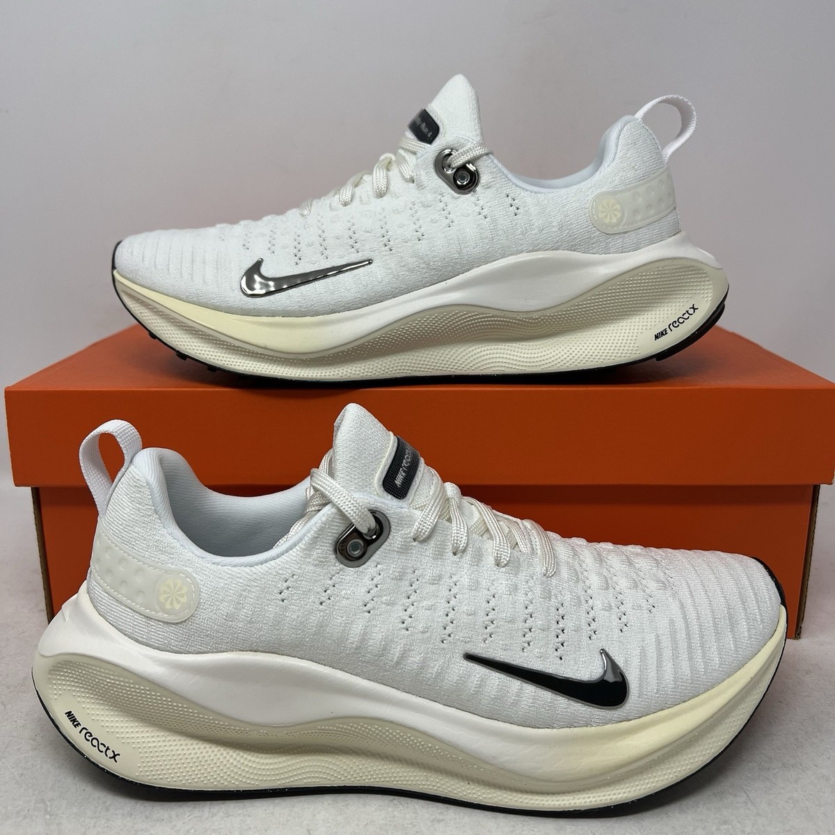 Nike ReactX Infinity Run 4 White Sail Coconut Milk Chrome