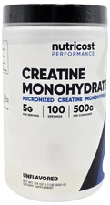 NEW! Nutricost Performance Creatine Monohydrate Powder 17.9oz  FREE SHIPPING!