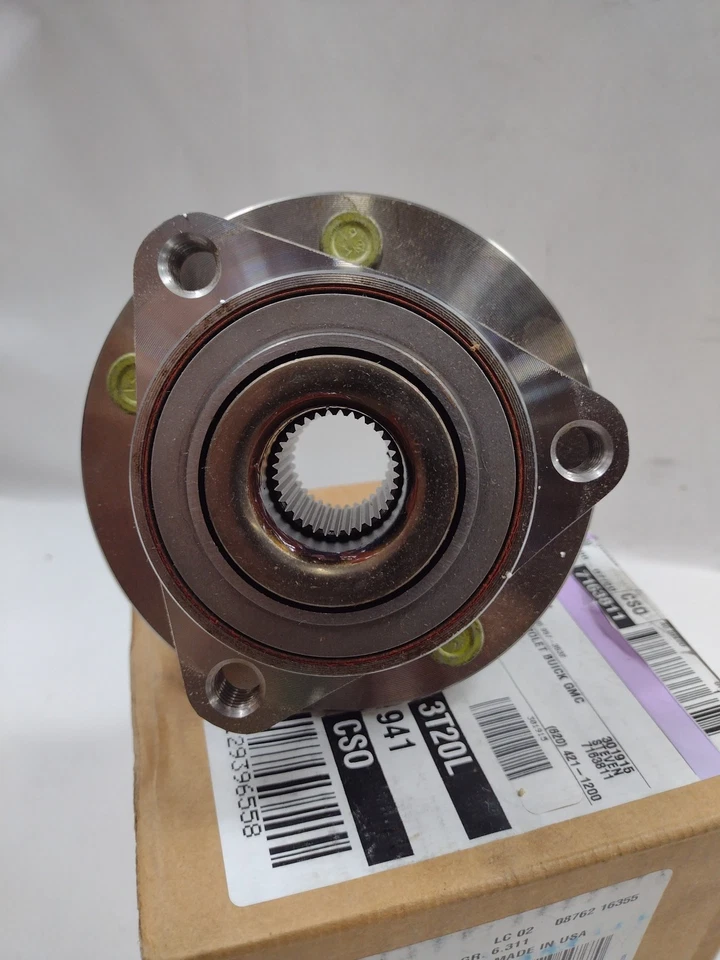 Cojinete de cubo de rueda delantera genuino OEM GM 2006-2008 Chevrolet HHR LT 22728987 Foto 4 de 4