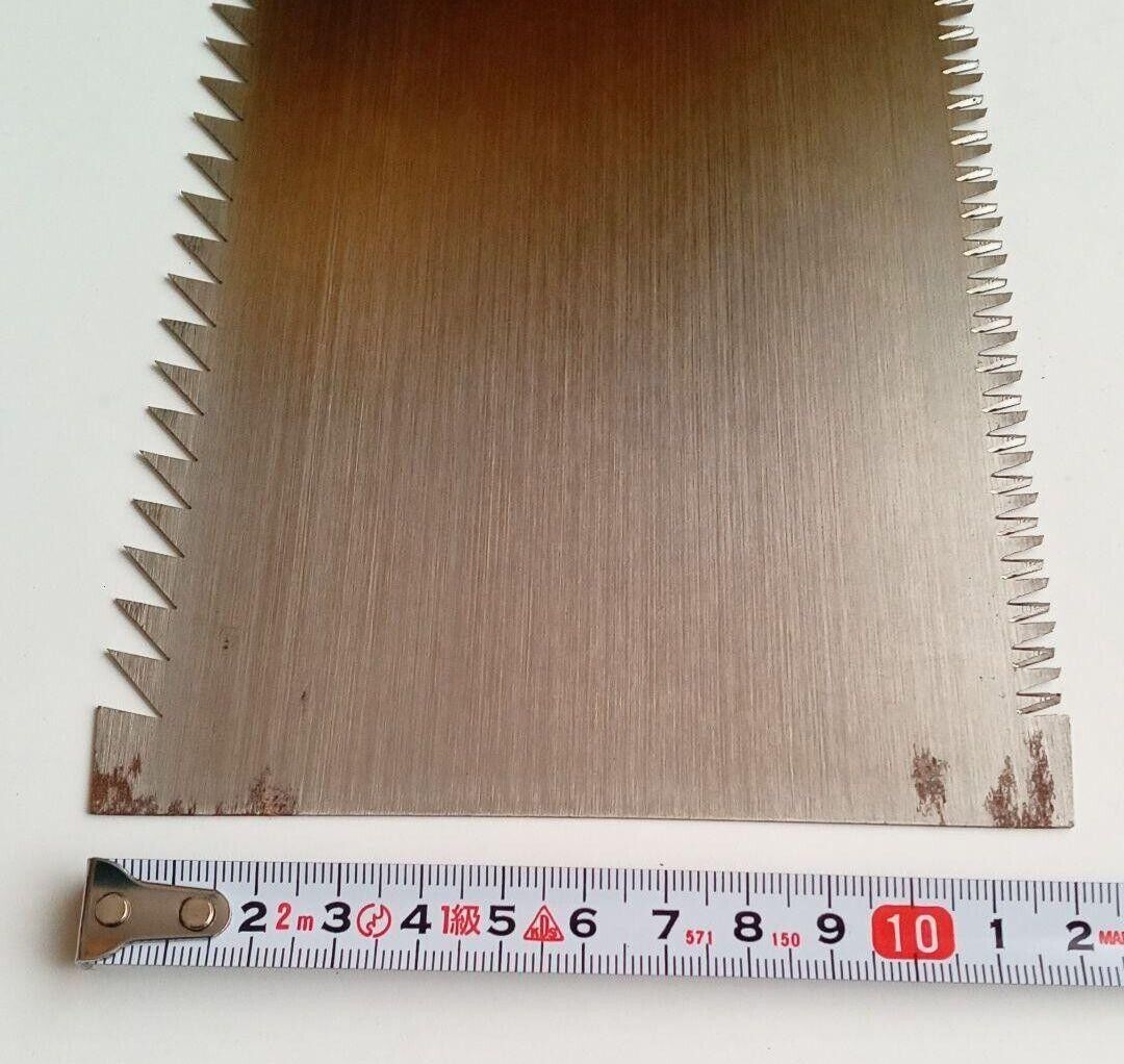 Vintage Japanese Hand saw Made by Nakaya Carpentry tool Double edged