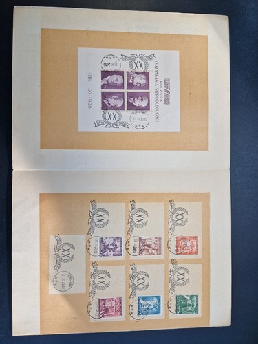 Polonia 20 años fundación caja especial 1918-1938 Port Gdansk PRIMERO RARO (464) - Imagen 6 de 6