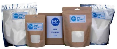 Collagen Powder Collagen peptides Hydrolysed Collagen powder Beef 100g to 5Kg