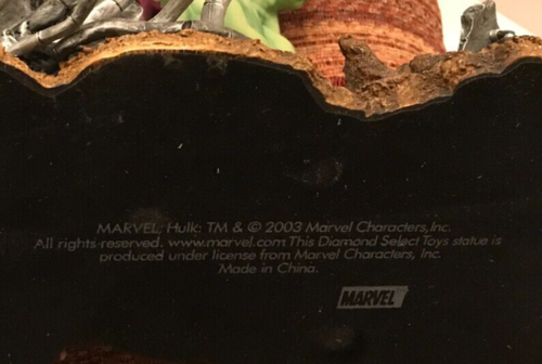 Diamond Select Incredible Hulk Statue #653/2500 - Art Asylum Excellent Condition - Picture 16 of 17