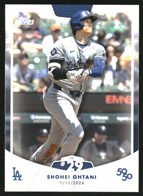 2024 Topps 50/50 Ohtani Baseball #51 Shohei Ohtani | eBay