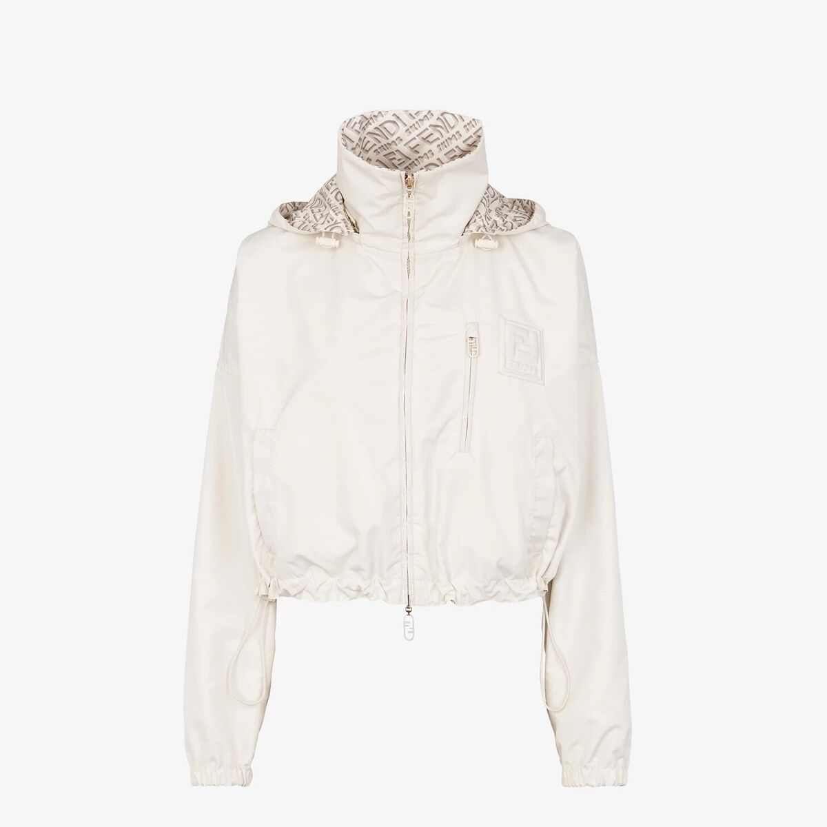 Fendi x Skims CROPPED WINDBREAKER Color CONNECTICUT size L Fendi x Skims CROPPED WINDBREAKER Color CONNECTICUT size L