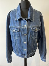 Vintage Universal Authentic Jeanswear Denim Jacket Bhs Size Medium M Vgc