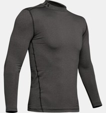 Image of Under Armour ColdGear Armour Compression Mock Base Layer - NEW! 2022