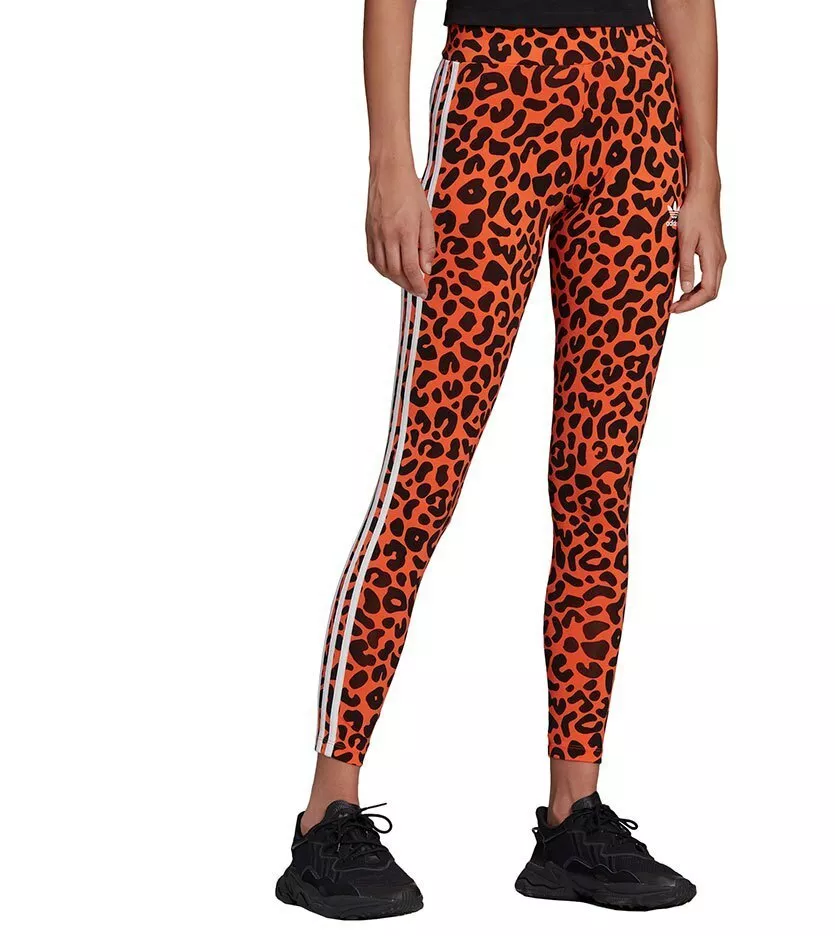 ADIDAS ORIGINALS RICH MNISI ANIMAL PRINT LEGGINGS BNWT UK 6,8,10,12 LAST 4  RARE