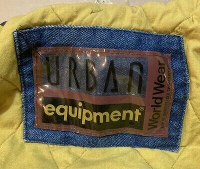 Vintage 1980-90's Urban Equipment Jean Jacket Heavy Quilted Vintage 1980-90's Urban Equipment Jean Jacket Heavy Quilted