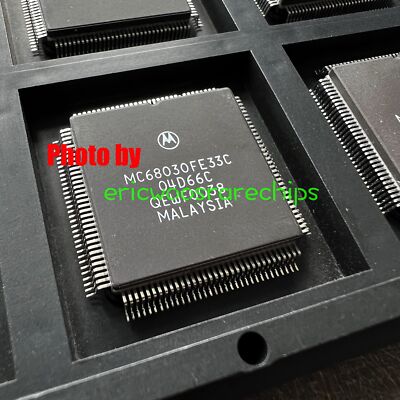 NOS Motorola MC68030FE33C 68030 Enhanced 32-Bit Microprocessor QFP132 x 1pc