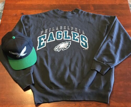 90s USA製 NFL Philadelphia Eagles スウェット L VTG 80s 90s NFL PHILADELPHIA EAGLES CHAMPION SWEATSHIRT MADE IN