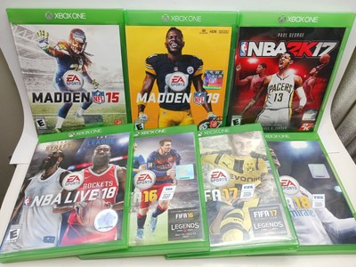 Lot 4 Jeux Sony Ps4 Complets Version Française - Fifa 16 17 18 & 19