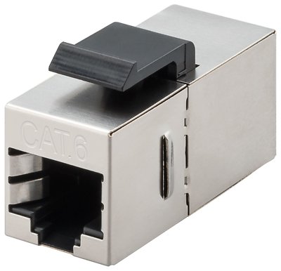 Netzwerkadapter Cat 6 2x RJ45 Buchse              #j231