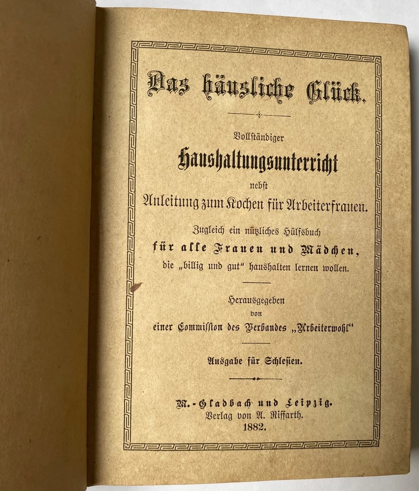 Das häusliche Glück - Vollständiger Haushaltungsunterricht nebst Anleitung - Image 3 of 4