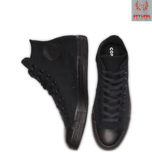 total black converse