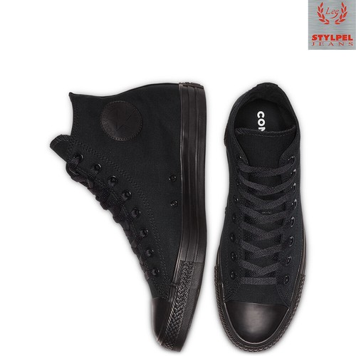 all star converse total black
