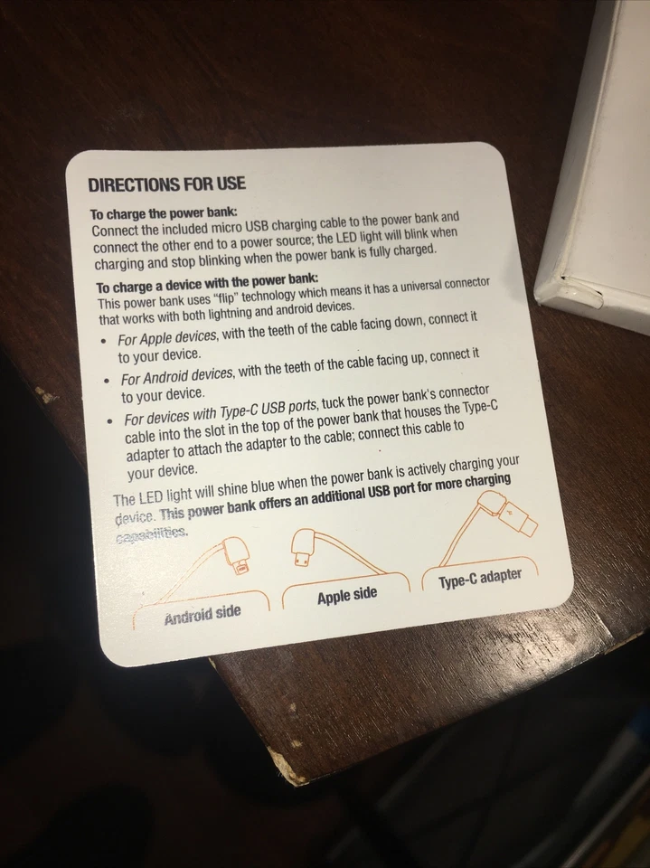 Banco de alimentación NY Football Jets 4000 mAh jugo extra para teléfono o tableta Foto 4 de 4