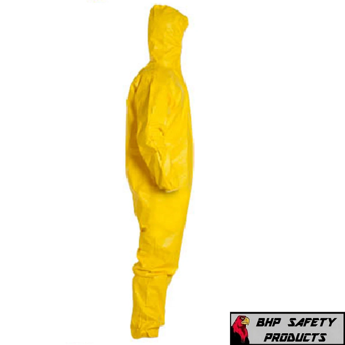 TRAJE DUPONT TYCHEM TYVEK QC127S AMARILLO MONO QUÍMICO MATERIALES PELIGROSOS 1 CADA UNO (TALLA M-4X)