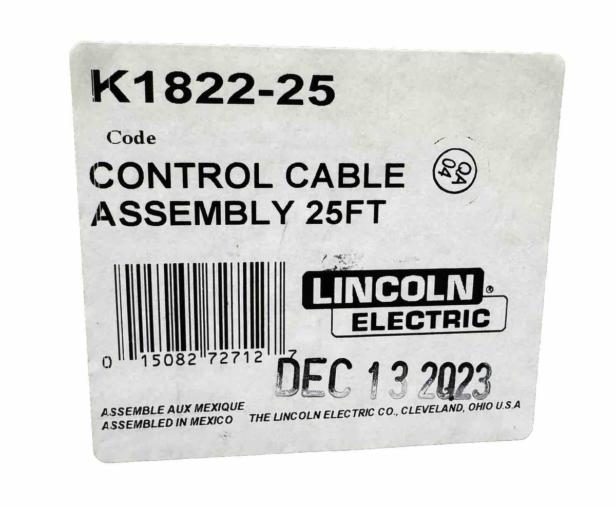 Lincoln Electric K1822-25 Control Cable, 25 Feet. 9pin F