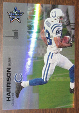 2007 Leaf Rookies & Stars Silver Holofoil #104 Marvin Harrison #/49