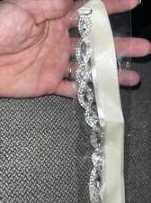 Bridal Belt Sash For Wedding Dress Off White New