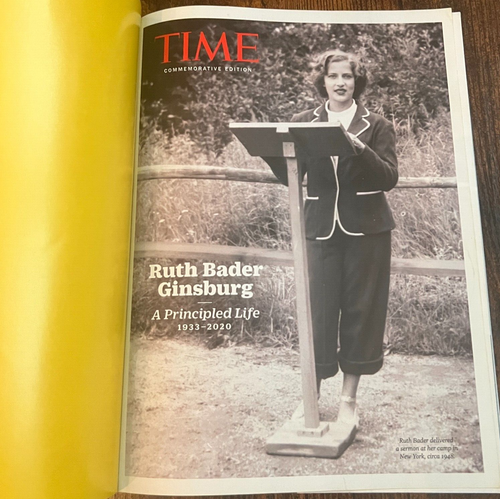 Ruth Bader Ginsburg Time Magazine Commemorative Edition 1933-2020 Principle Life - Picture 2 of 7