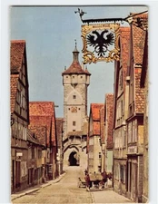 Postcard Klingentorturm Rothenburg ob der Tauber Germany