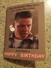 Back to Future  birthday card set, Biff Tannen, Doc Brown,  Future Biff — photo 8