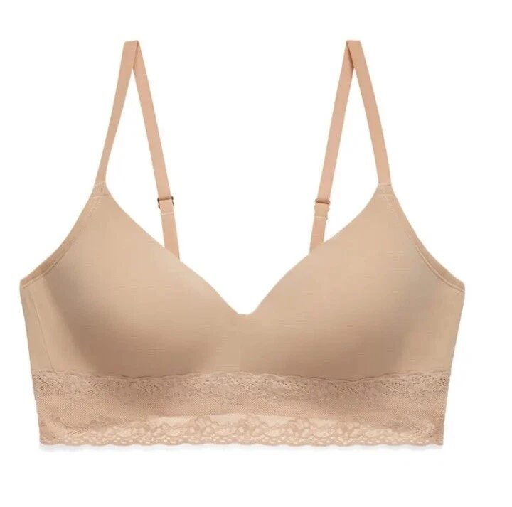 NATORI 723154 BLISS 完美 CONTOUR 软杯 BRA CAFE 全新尺寸 34B — 第 4/4 张图片
