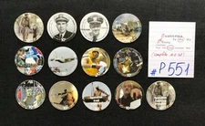 AAFES POGS, 8th Series/Printing, 13 POGS,COMPLETE 10¢ set, #P551 or...#P556,GOOD