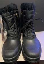 SOREL MONACO WATERPROOF WOMEN'S BLACK BOOTS NEW WITH ALL TAGS SIZE 11 CANADA