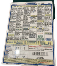 CheckMate Aviation laminated Checklist - Cessna 182T G1000 6 3/4 x 9 3/8