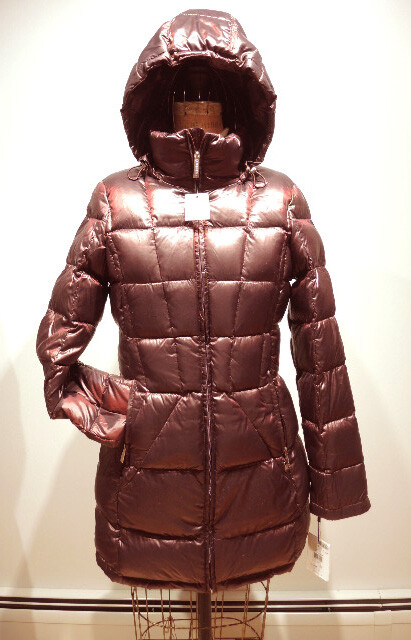 Kapuze Calvin Klein Daunenmantel Rot Daunenmantel/Parka