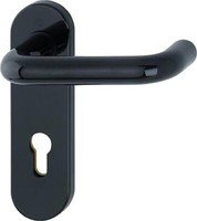 Hoppe Garnitur Schild Fs K138/353K Ap F9005 9 Pz 72 40 66