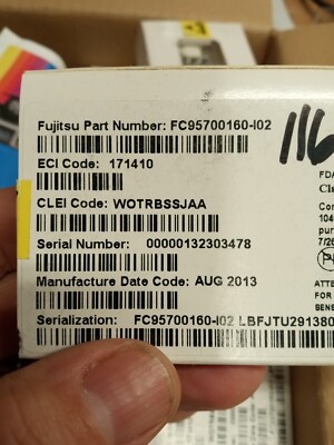 Fujitsu FC95700160-i02 SFP OC3/12/48 Flashwave 7500. WOTRBSSJAA. New.