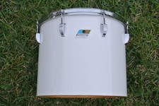 CHICAGO ERA 1970's LUDWIG 15" WHITE CORTEX CONCERT TOM for YOUR DRUM SET  D932