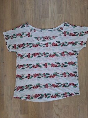 MONSOON Shirt 100% Viskose Größe EUR 36 UK 6 US 4