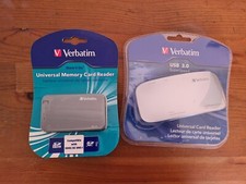 Verbatim 47264 And 97706 Card Reader Bundle X2