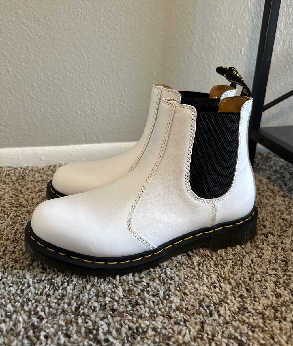 Dr. Martens Women's White Chelsea Boot US Size 11 Original Doc