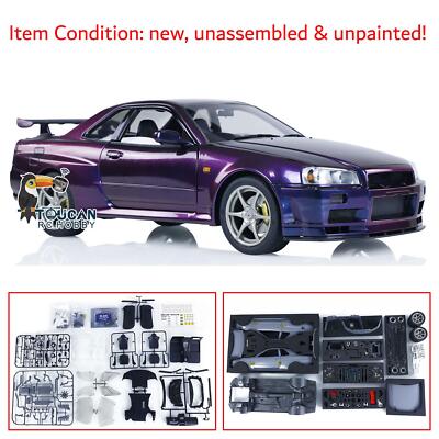 Capo Remote Control RC Racing Car R34 1/8 Drift Vehicle Kit W/2-Speed Gearbox