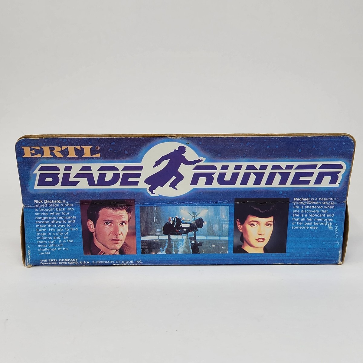 VINTAGE 1982 ERTL BLADE RUNNER DIE CAST METAL REPLICA SET OF 4