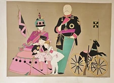 Denis Paul Noyer Signed "Admiral Sir Alvmar & Family" Ltd Ed Lithograph 32/200