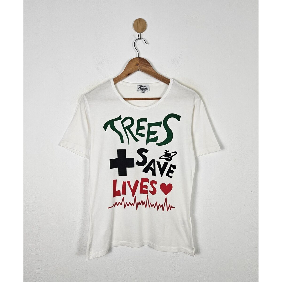 Vivienne Westwood Trees Save Lives shirt | eBay Vivienne Westwood Trees Save Lives shirt | eBay