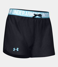 Under Armour Women's UA Play Up Shorts, Black, Size XS