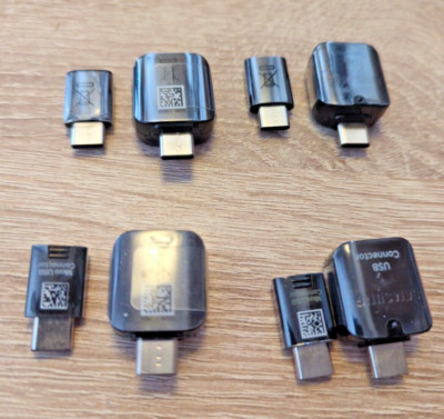   2x OTG Adapter USB 2.0 & USB-C   Für Samsung Galaxy Note20 S21 S22 Ultra usw.